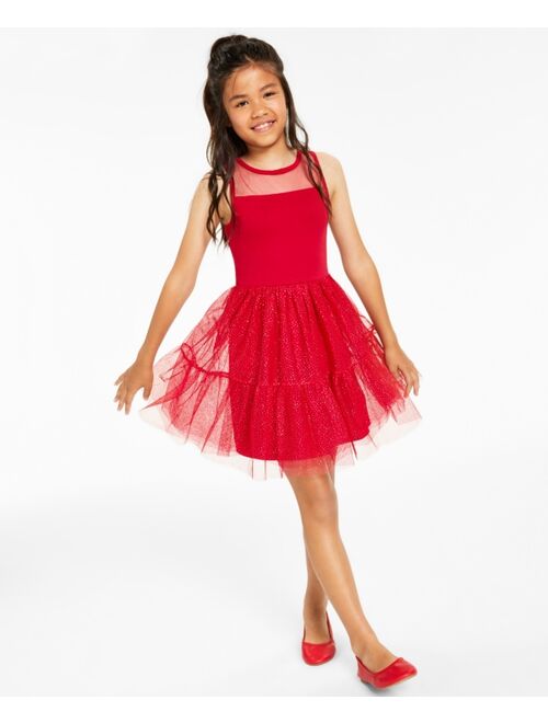 Epic Threads Little Girls Tulle Party Dress, Created For Macy's