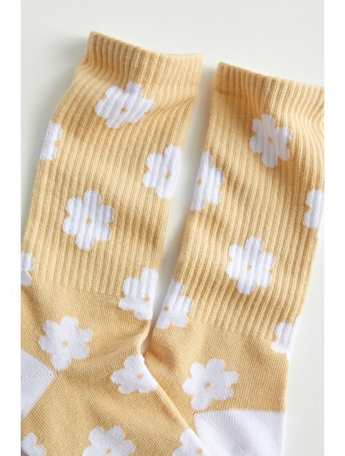 Urban Outfitters Allover Floral Crew Sock