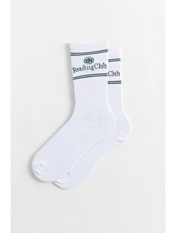 Reading Club Crew Sock