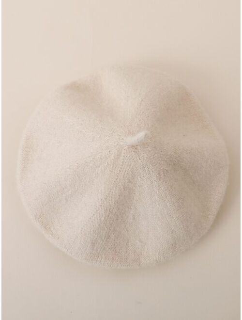 Shein Girls Solid Beret