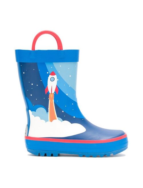 Kamik Rocket Ship Baby / Toddler Boys' Waterproof Rain Boots