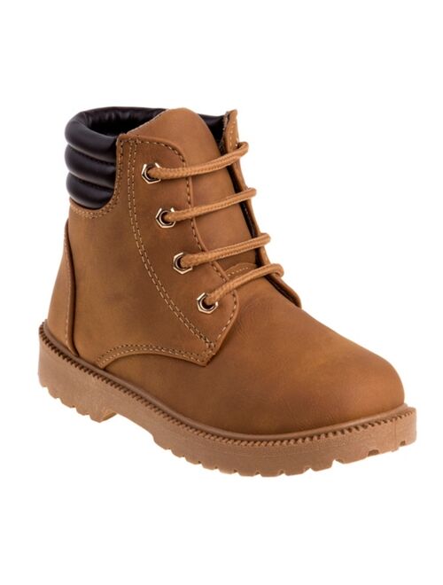 Rugged Bear Toddler Boys and Girls Casual Boots with Lace Up Closure