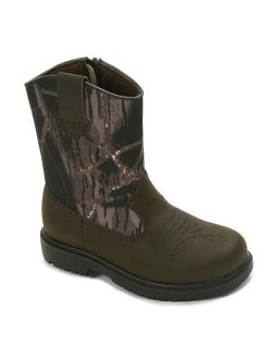 Tour Boys' Camouflage Waterproof Boots