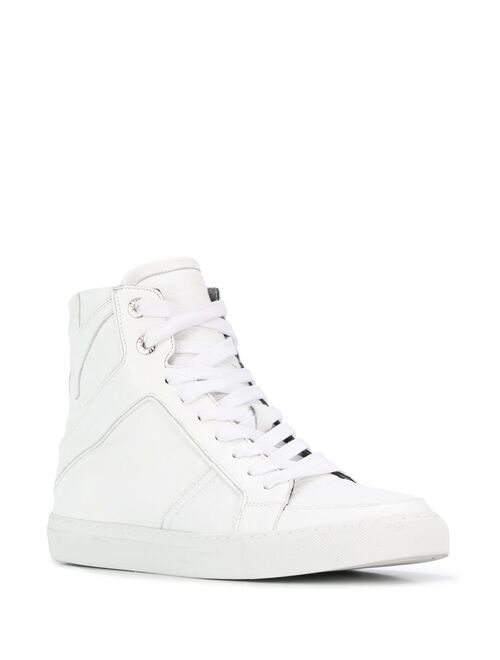 Zadig&Voltaire High Flash lace-up sneakers