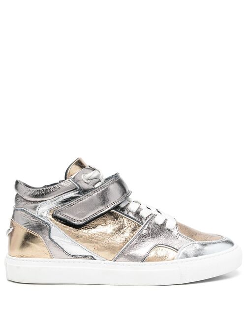Zadig&Voltaire Mid Flash lace-up sneakers