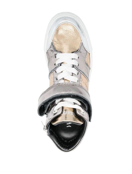 Zadig&Voltaire Mid Flash lace-up sneakers