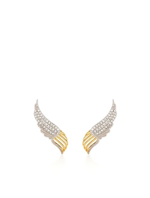 Zadig&Voltaire embellished wing earrings