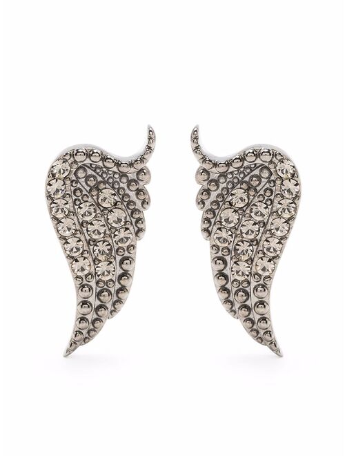 Zadig&Voltaire rock wing earrings