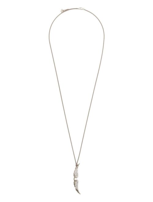 Zadig&Voltaire long wing pendant necklace