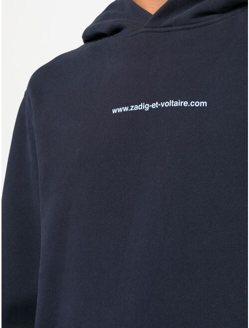Zadig&Voltaire logo-print hoodie