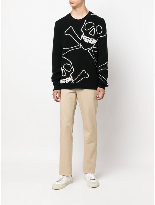 Zadig&Voltaire skull-print cashmere sweater