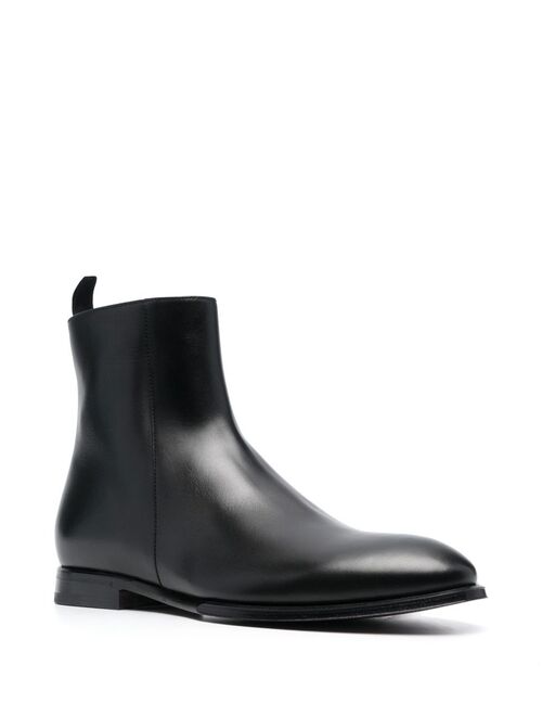 Dolce & Gabbana ailing-toe leather boots