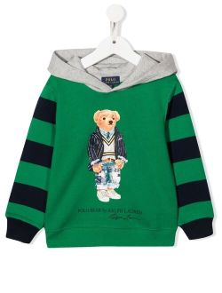 Ralph Lauren Kids Polo Bear graphic-print hoodie