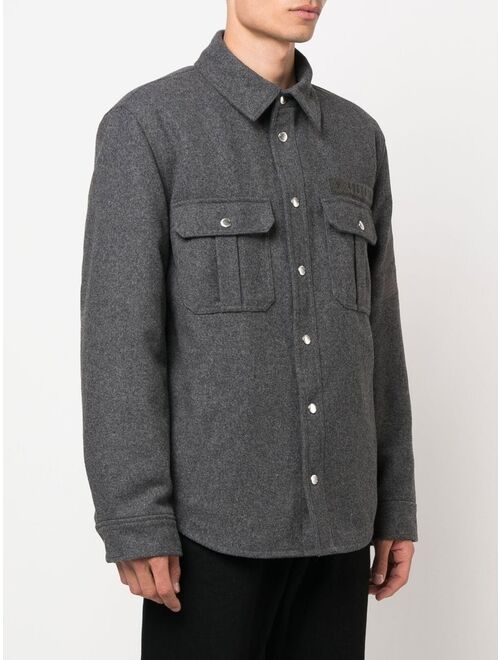 Zadig&Voltaire wool-blend shirt jacket