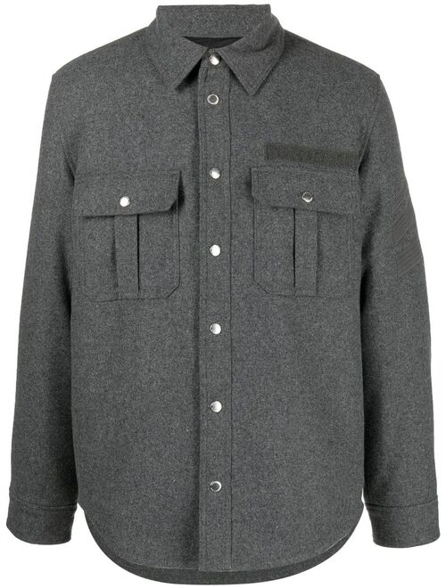 Zadig&Voltaire wool-blend shirt jacket