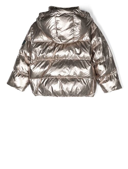 Bonpoint metallic padded jacket