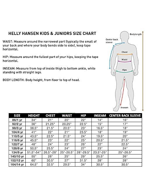 Helly Hansen Junior Unisex Jewel Jacket, Multiple Colors