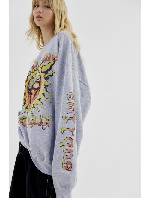 Urban Outfitters Sublime Sun Washed Pullover Sweatshirt