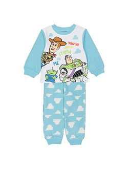 Boys' Little Lightyear | Mickey Mouse | The Nightmare Before Christmas | Toys Story 4 2-Piece Loose-fit Pajamas Set