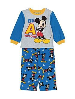 Boys' Lightyear | Mickey Mouse | The Nightmare Before Christmas | Toys Story 4 2-Piece Loose-fit Pajamas Set
