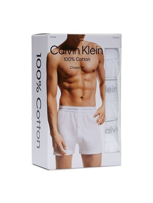 Men's Calvin Klein 3-pack Cotton Classics Boxers