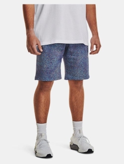 Men's UA Rival Fleece Printed Shorts