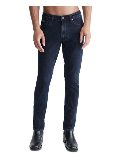 Calvin Klein Men's Slim Straight-Fit Stretch Jeans