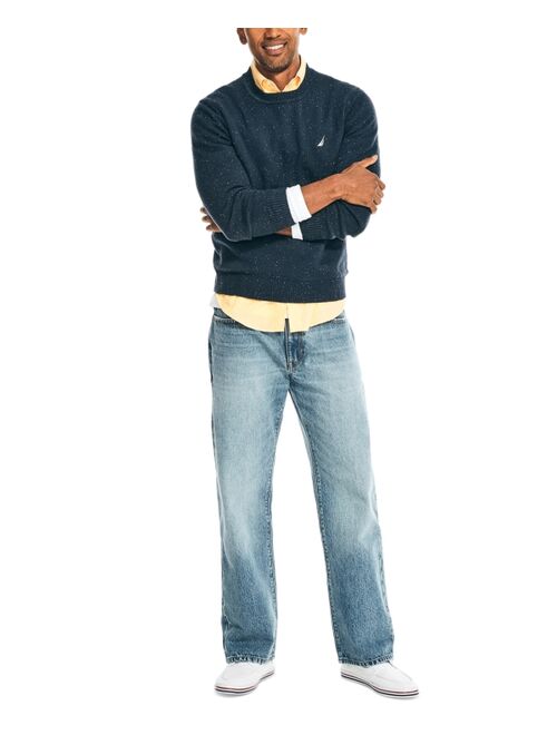 Nautica Men's Authentic Loose-Fit Rigid Denim 5-Pocket Jeans