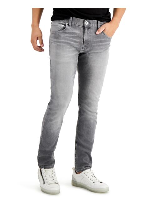 INC International Concepts Men's Grey Skinny Jeans, Created for Macy's