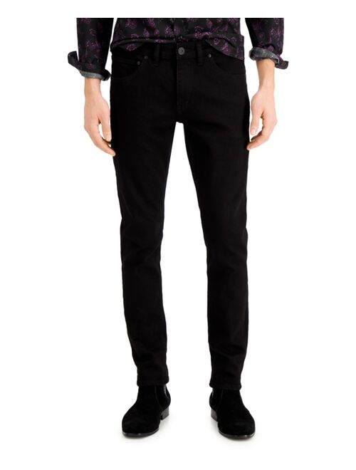 INC International Concepts Men's Black Wash Skinny Jeans, Created for Macy's