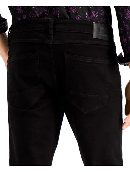 INC International Concepts Men's Black Wash Skinny Jeans, Created for Macy's