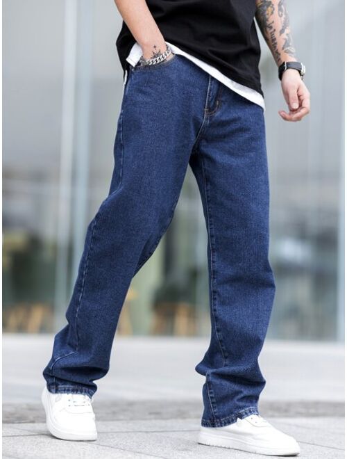 Buy Shein Men Wide Leg Jeans online | Topofstyle