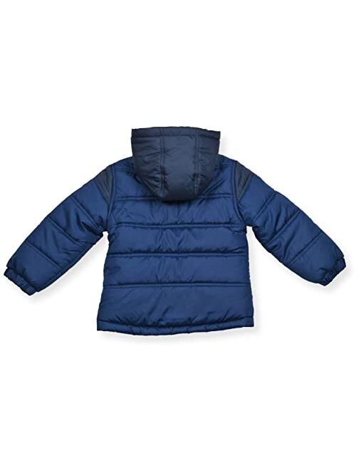 Arctic Quest Boys Windproof Water Resistant Insulated Hooded Winter Snow and Ski Jacket