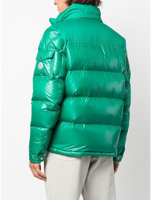 Moncler feather-down hooded puffer jacket