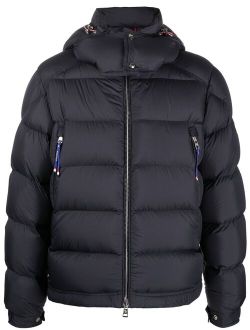 feather down hooded jacket