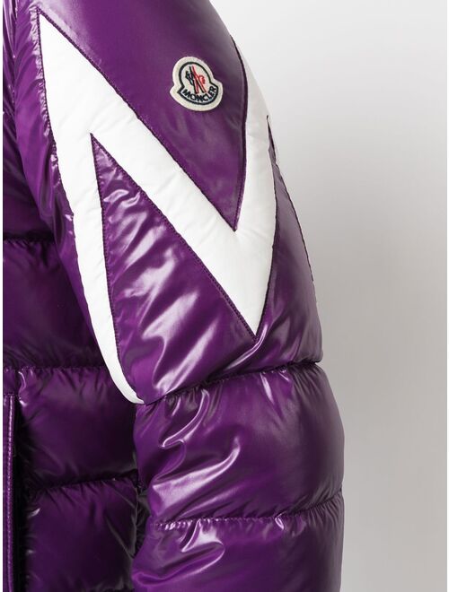 Moncler logo-patch padded jacket