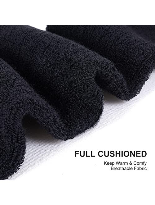 FITRELL 2/3 Pack Ski Socks for Skiing Snowboarding, Full Cushioned Winter Wool Warm Socks for Men and Women