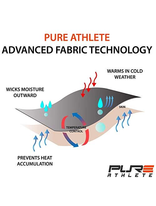Pure Athlete Wool Ski Socks for Men and Women Fun Designs Warm Midweight Skiing Snowboarding