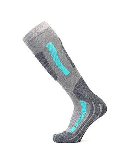Ugupgrade Ski Socks Merino Wool High Performance Warmth Snowboard Socks for Winter Outdoor Men Women Kids