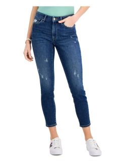 TH Flex Curvy Fit Distressed Skinny Ankle Jeans