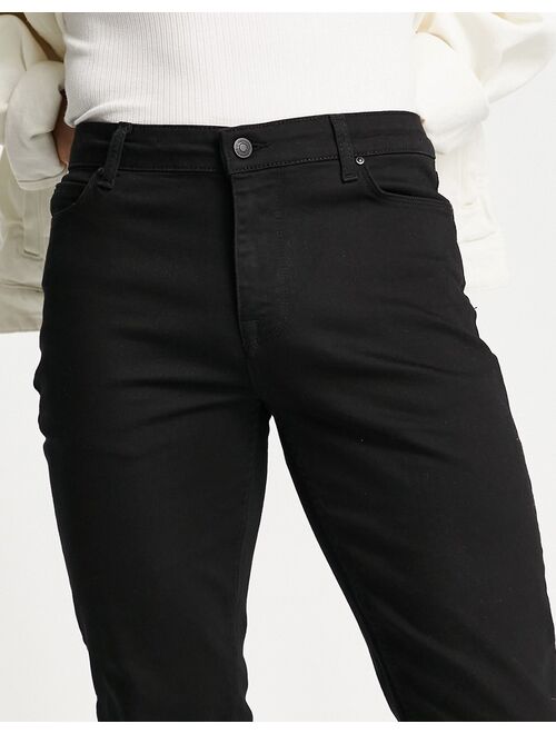 ASOS DESIGN no fade black skinny jeans