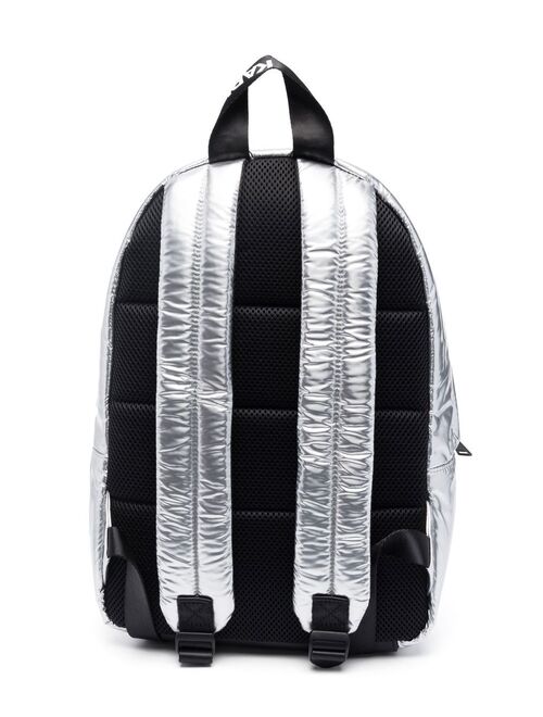 Karl Lagerfeld Kids Choupette metallic backpack