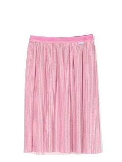 metallic-threading tutu skirt