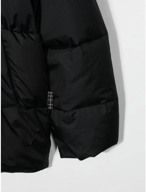 Molo hooded zip-up padded jacket