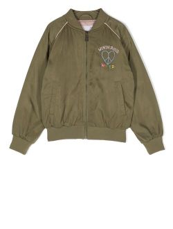 Hatty embroidered-detail bomber jacket
