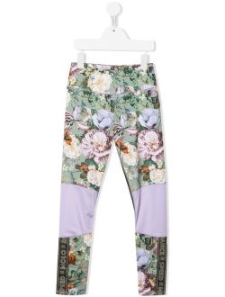 Olympia floral-print leggings