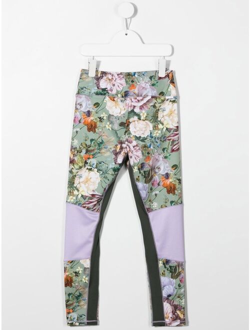 Molo Olympia floral-print leggings