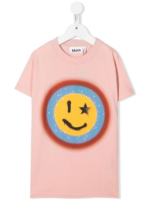Molo Road smiley face print T-shirt