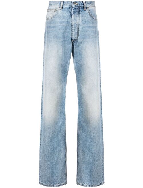 Maison Margiela faded-effect straight-leg jeans