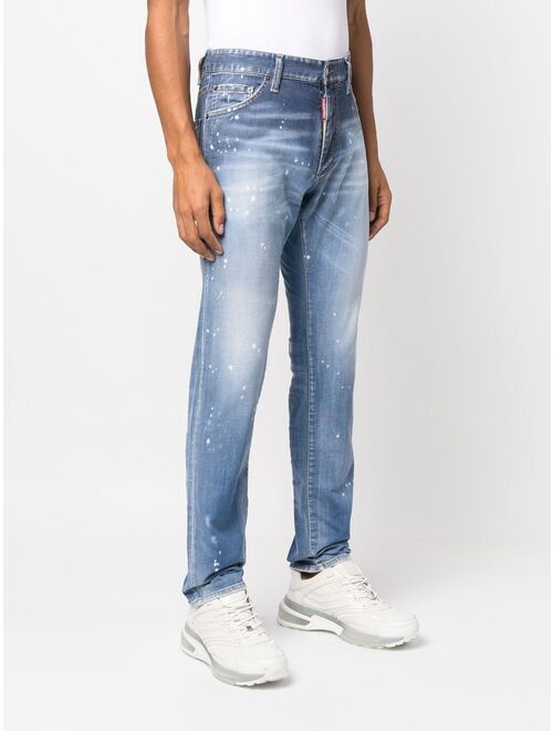 Dsquared2 paint splatter-print jeans